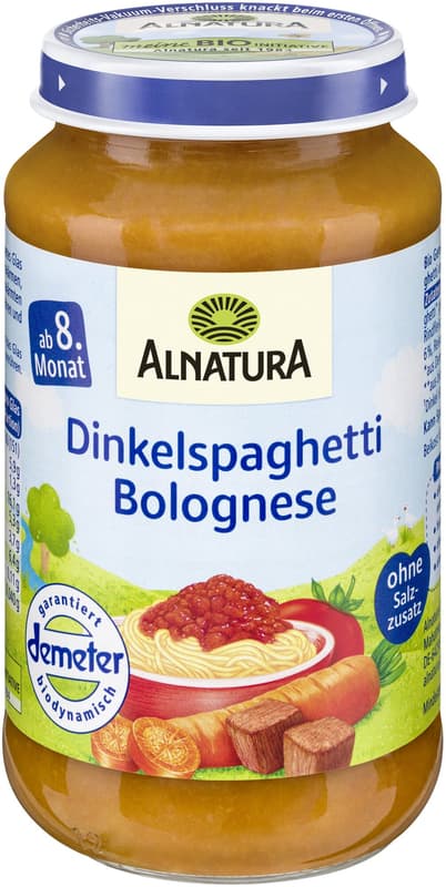 Alnatura BIO Dinkelspaghetti Bolognese
