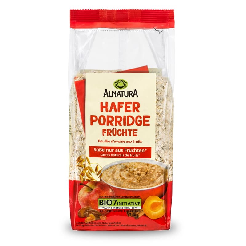 Alnatura BIO Hafer Porridge Früchte