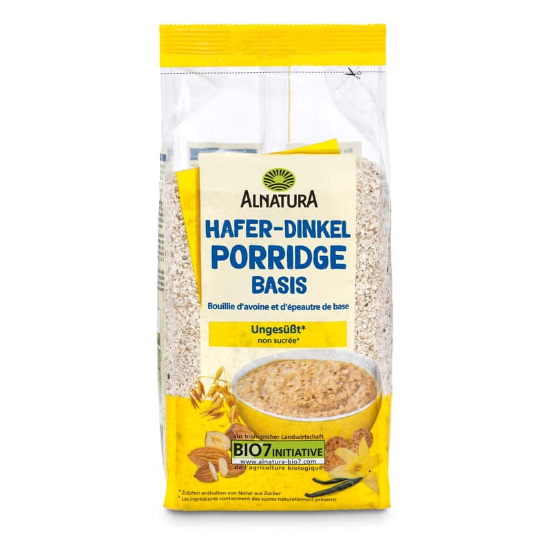 Alnatura BIO Hafer-Dinkel Porridge Basis