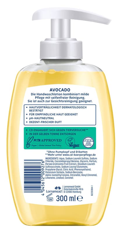 CD Liquid Soap Avocado Dispenser 250 ml