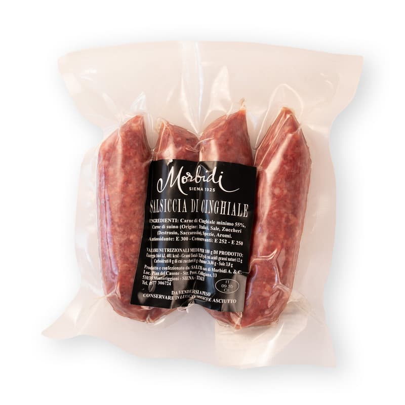 Morbidi Wildschwein Salsiccia