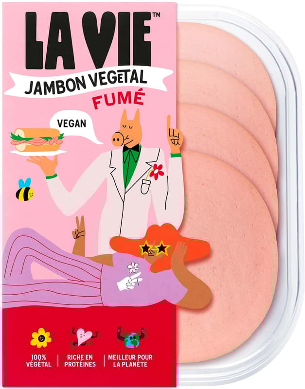 La Vie geräucherter Schinken in Scheiben VEGAN