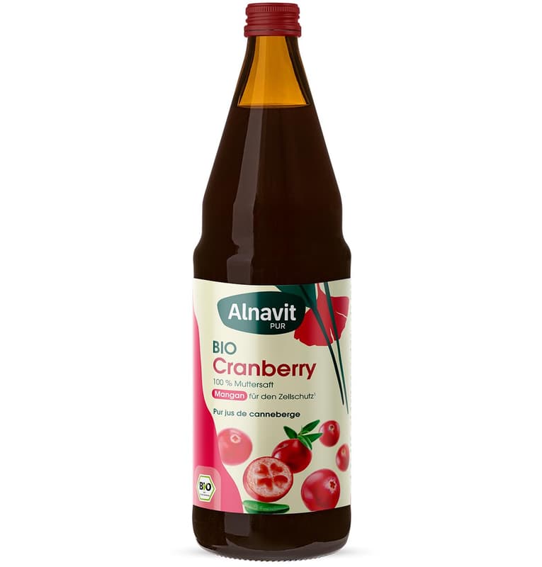 Alnavit Organic Cranberry Direct Juice