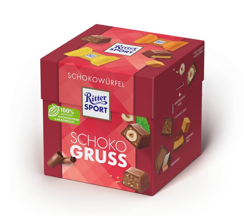 Ritter Sport Schokowürfel Schokogruß