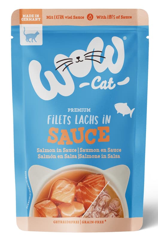 WOW CAT Lachs in Sauce