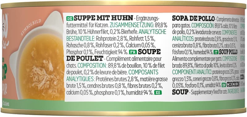 WOW CAT Suppe mit Huhn