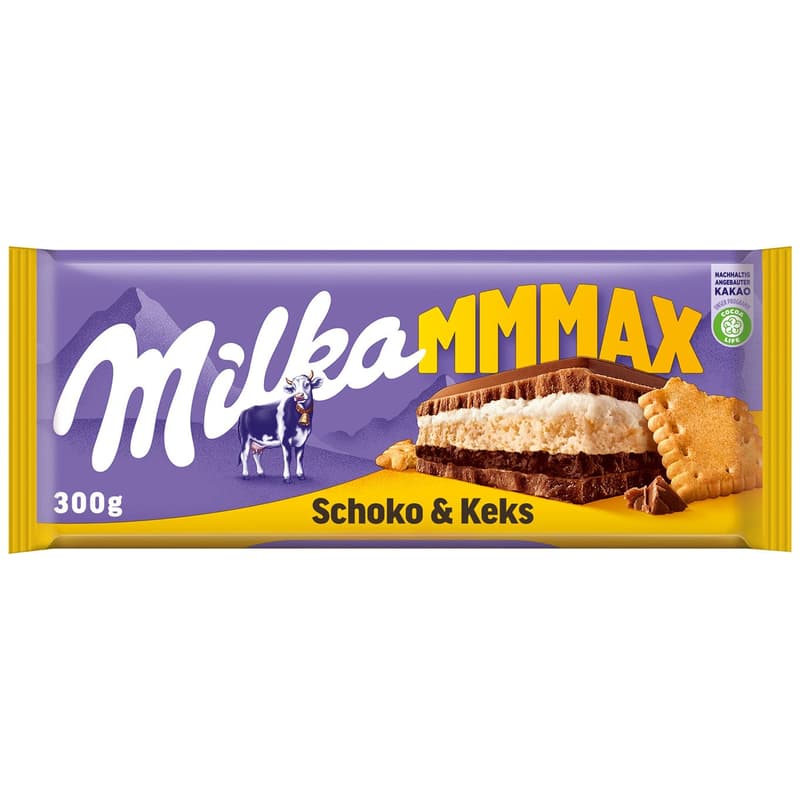 Milka Großtafel Schoko & Keks