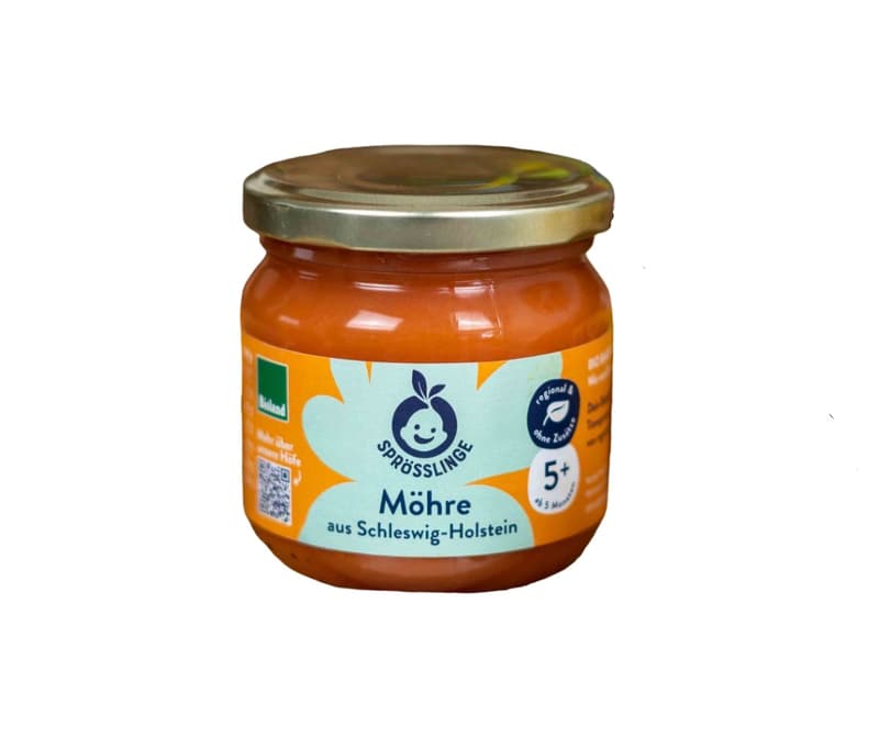Sprösslinge Bioland baby porridge carrot