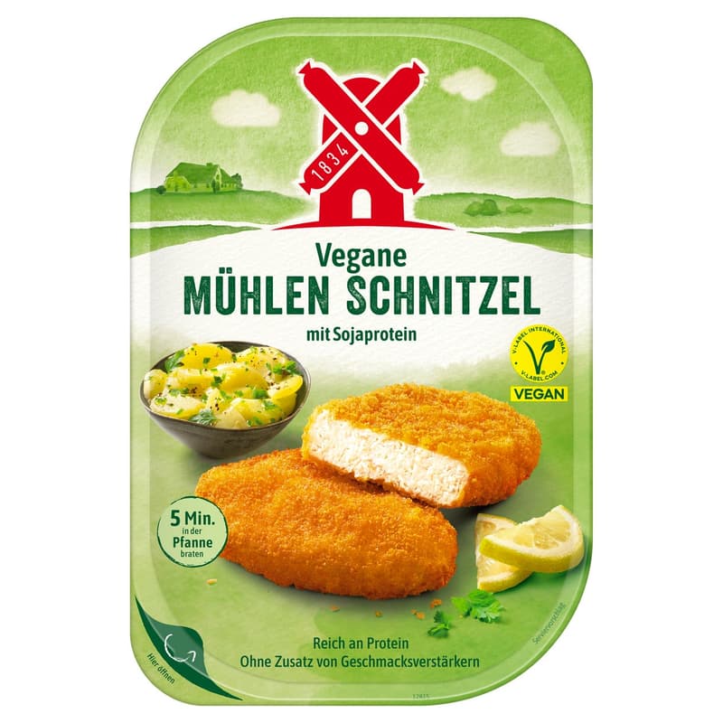 Rügenwalder Mühle Vegane Mühlen Schnitzel VEGAN