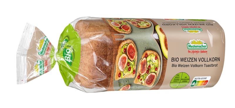 Mestemacher BIO Weizen Vollkorn Toastbrot