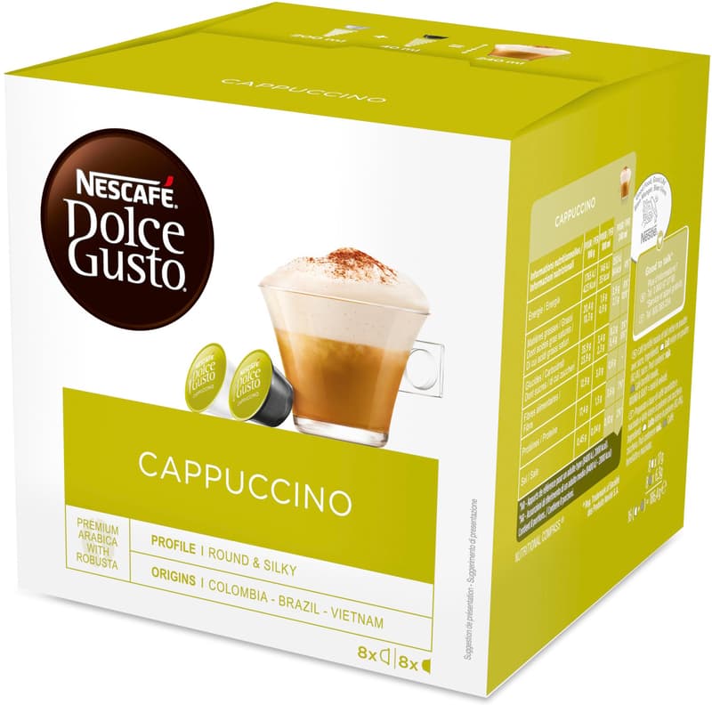 Nescafé Dolce Gusto Cappuccino 16 capsules