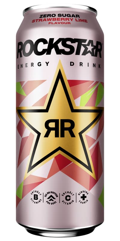 Rockstar Energy Drink Strawberry Lime Zero Sugar (ONE WAY)