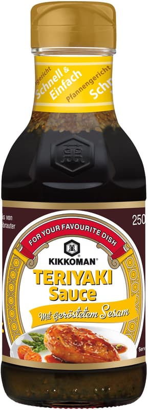 Kikkoman Teriyaki with roasted sesame seeds