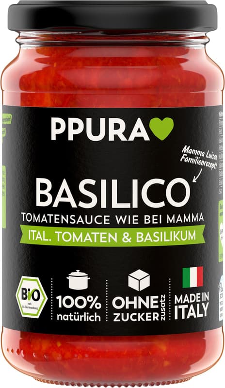 PPURA BIO Sugo Basilico