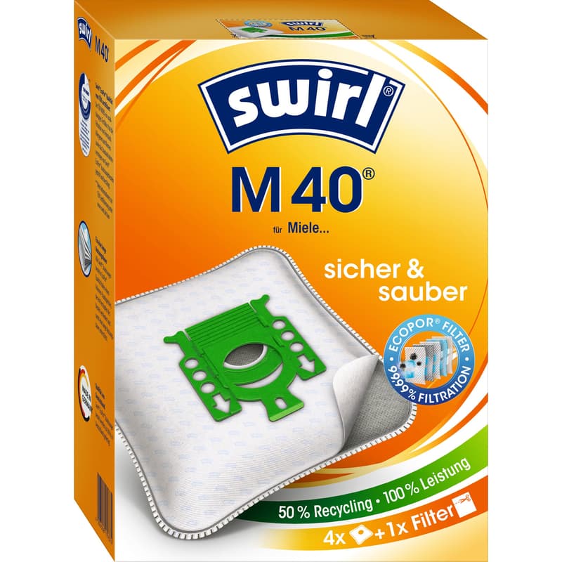Swirl M 40 EcoPor® für Miele