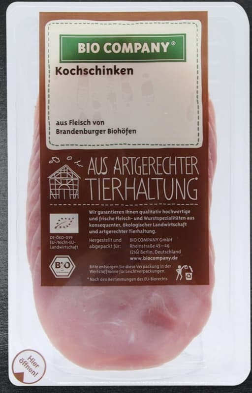 Biomanufaktur Havelland BIO Kochschinken