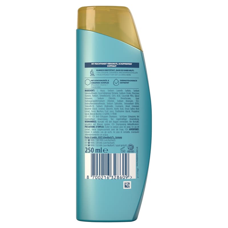 Head & Shoulders DERMAXPRO Hydra Care Anti-dandruff shampoo & scalp care for dry scalps