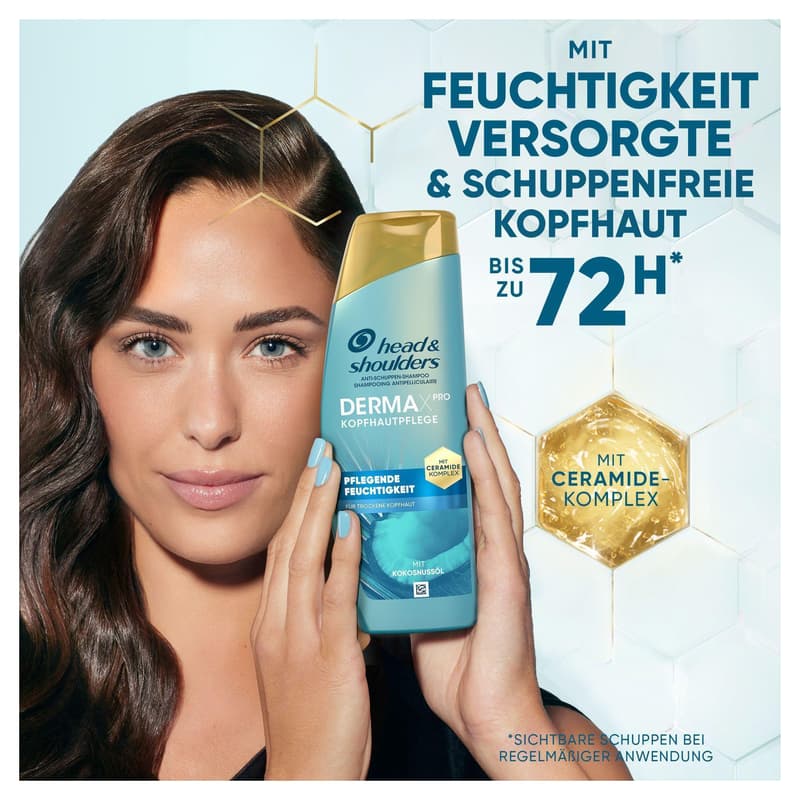 Head & Shoulders DERMAXPRO Feuchtigkeit Pflegeshampoo, 250 ml