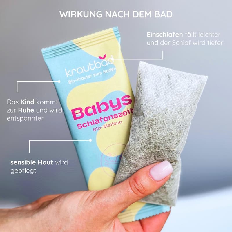 Krautbad Bio Babys Schlafenszeit (1 Beutel)