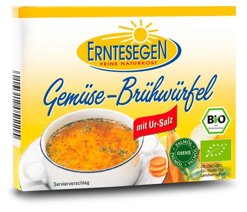 Erntesegen organic vegetable stock cubes 6 pcs.