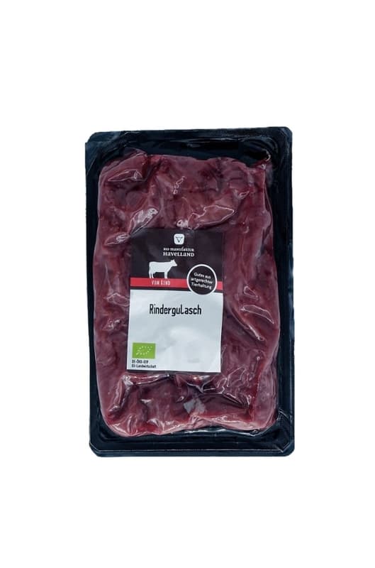 Biomanufaktur Havelland BIO Rindergulasch