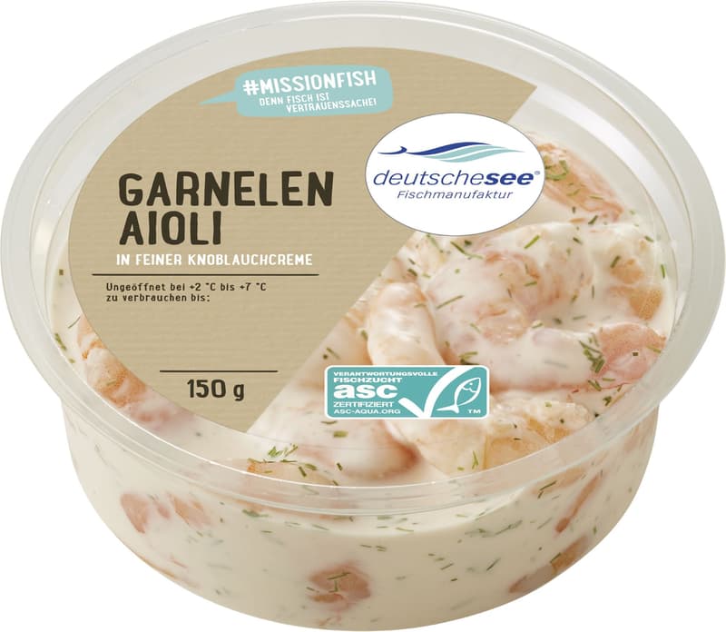 Garnelen Aioli