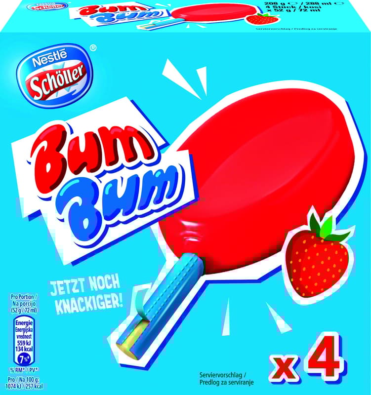 SCHÖLLER Bum Bum Multipackung 4x72 ml