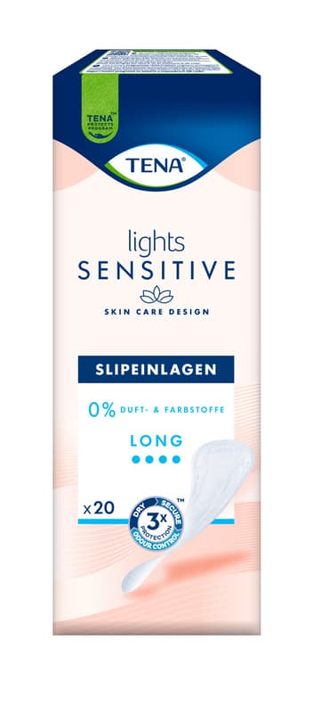 Tena Lights long Slipeinlagen