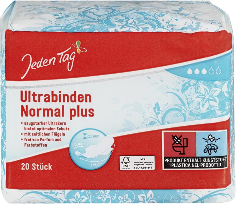 Every Day Ultra Pads Normal Plus
