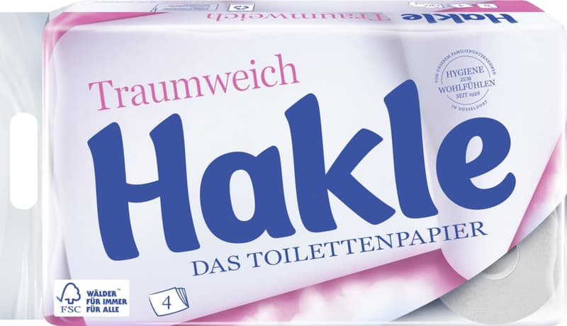 Hakle Traumweich Toilettenpapier 4-Lagig