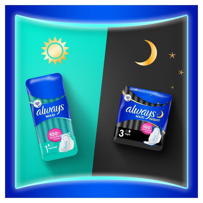 Always Maxi Pad Normal with Wings 16