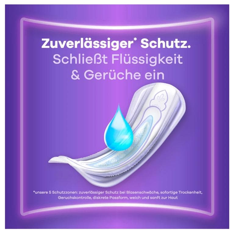 Always Discreet Inkontinenz-Einlagen Normal Monatspaket bei Blasenschwäche, 96 Einlagen (4 Packungen x 24 Stück)