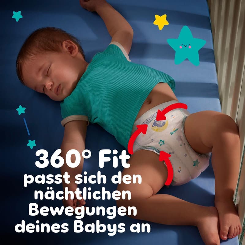 Pampers Night Pants Gr. 5, Monatsbox, 11-17kg