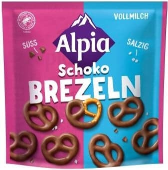 Alpia Schoko Brezeln Vollmilch