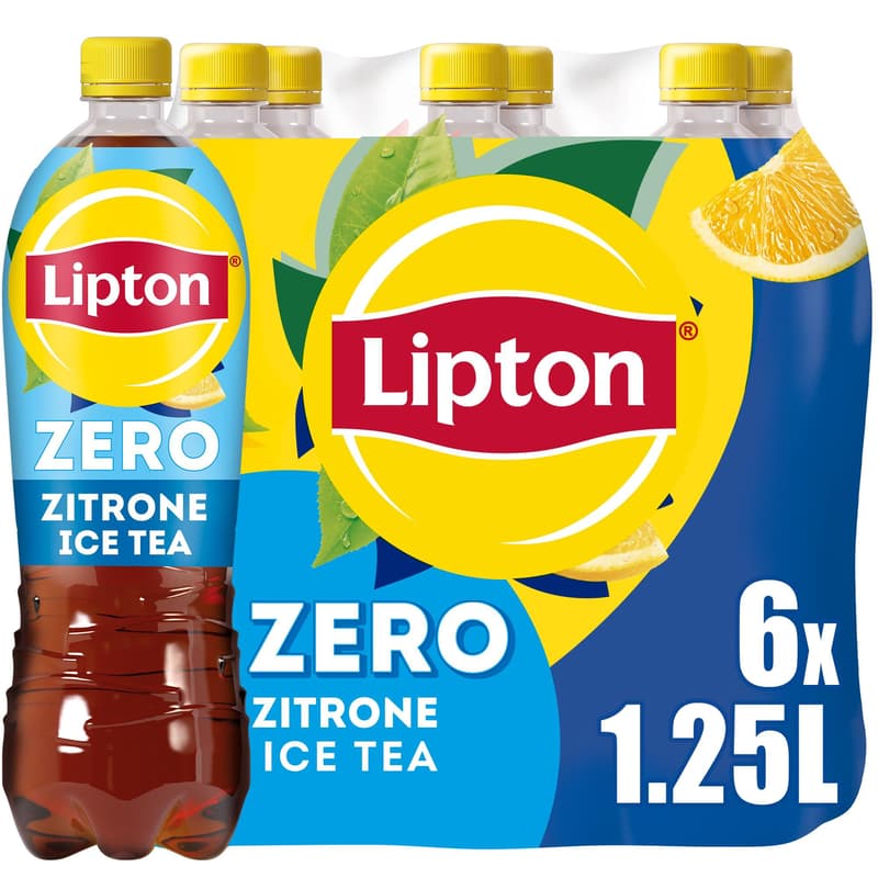Lipton Lemon Zero 6x1,25l (EINWEG)