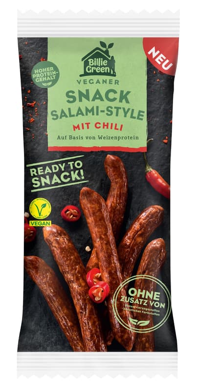 Billie Green Snack Salami Chili VEGAN