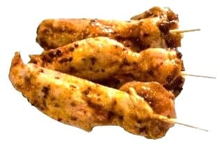Traditionsgeflügel Hähnchen Flügel Spieß mariniert Trüffel