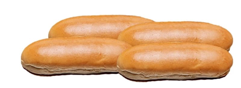 Bekarei Hot Dog Rolls 4 Stück