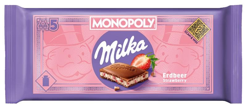 Milka Strawberry Bar