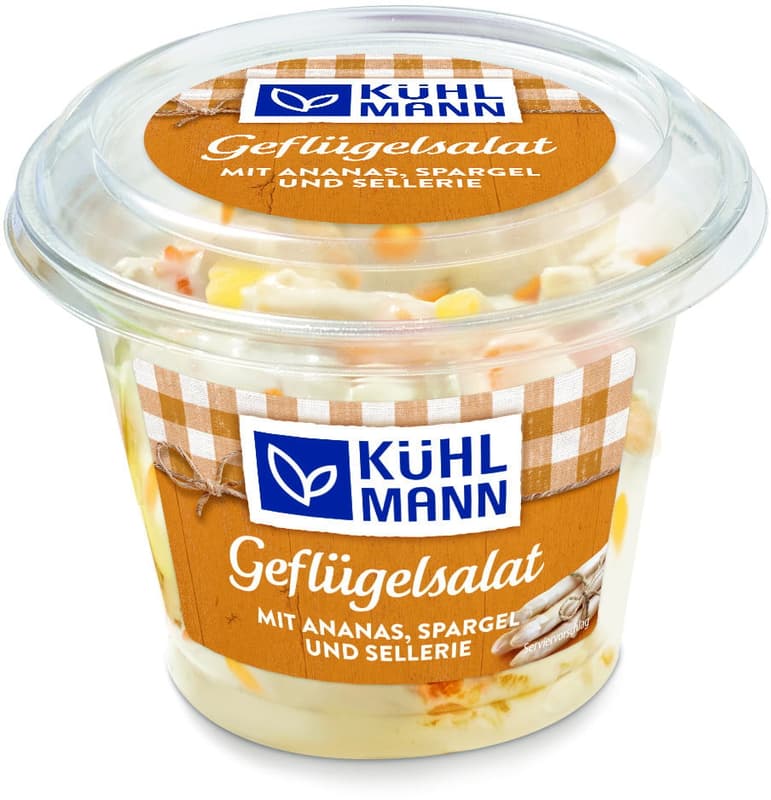 Kühlmann Geflügelsalat mit Ananas, Spargel und Sellerie