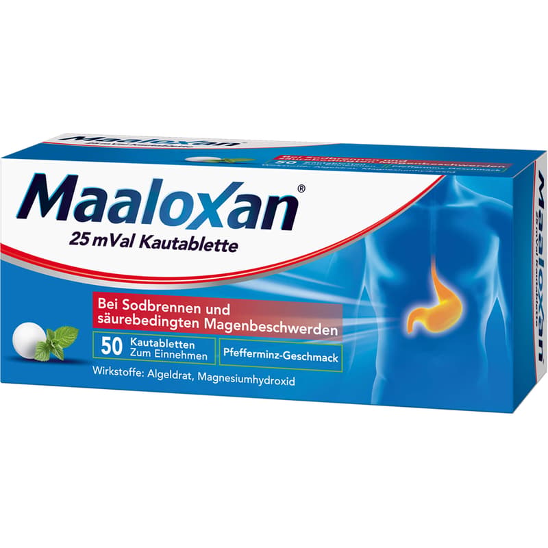 MAALOXAN 25 mVal Kautabletten