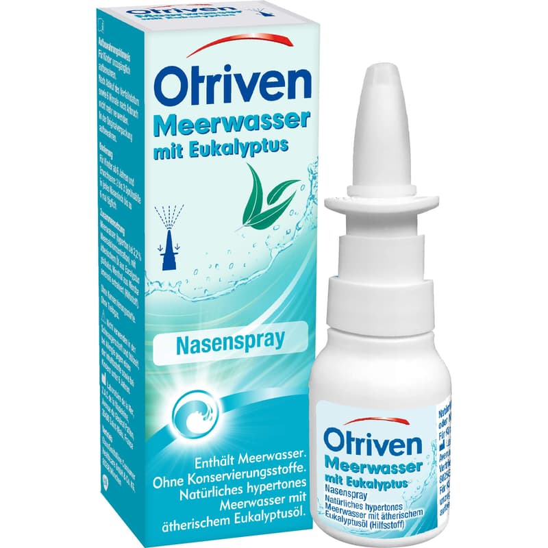 OTRIVEN Seawater with Eucalyptus Nasal Spray