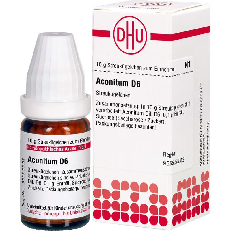 ACONITUM D 6 Globules
