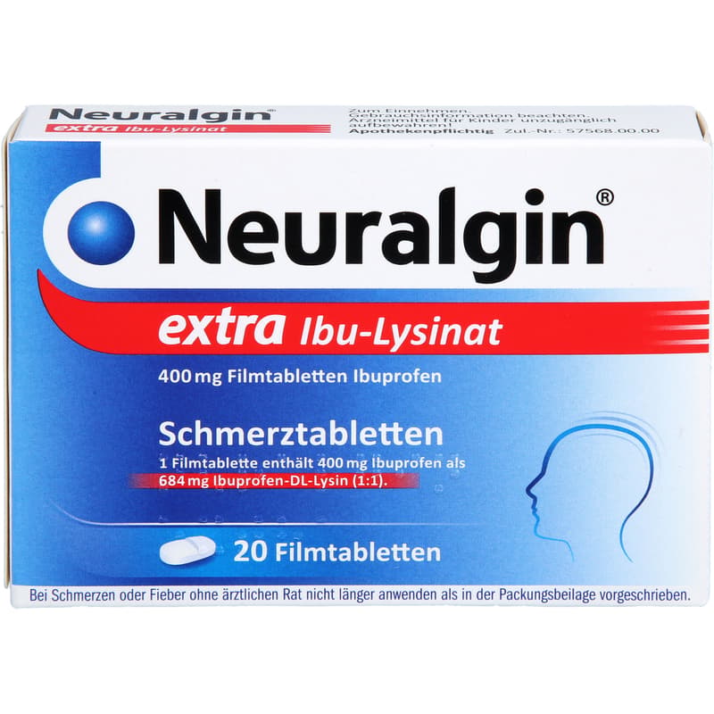 NEURALGIN extra Ibu-Lysinat Filmtabletten