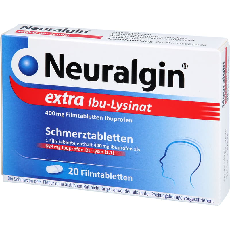 NEURALGIN extra Ibu-Lysinat Filmtabletten