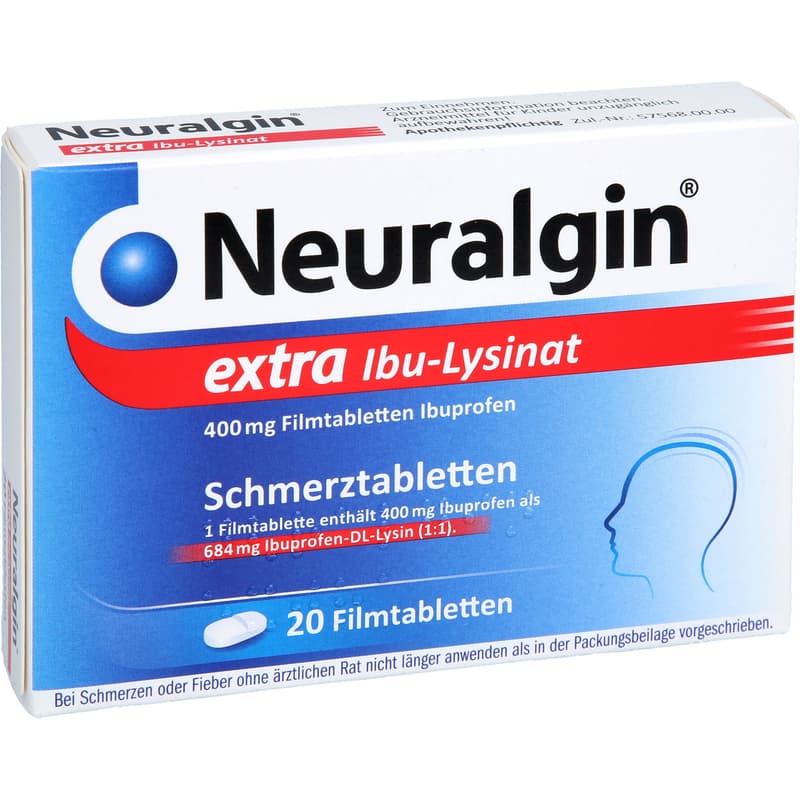 NEURALGIN extra Ibu-Lysinat Filmtabletten