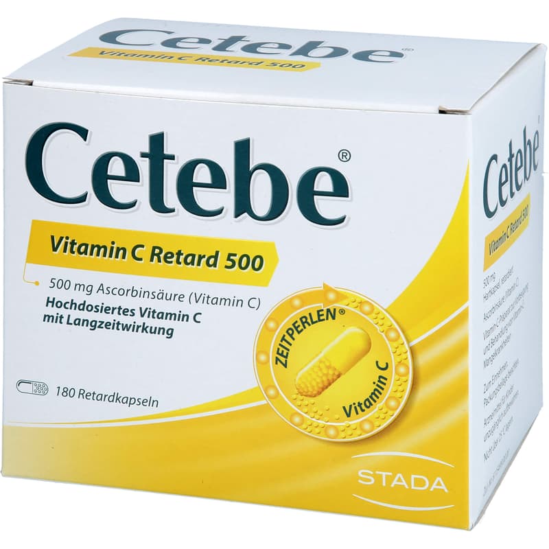 CETEBE Vitamin C Retardkapseln 500 mg