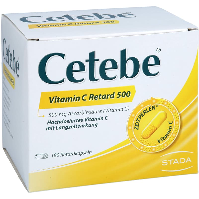 CETEBE Vitamin C Retardkapseln 500 mg