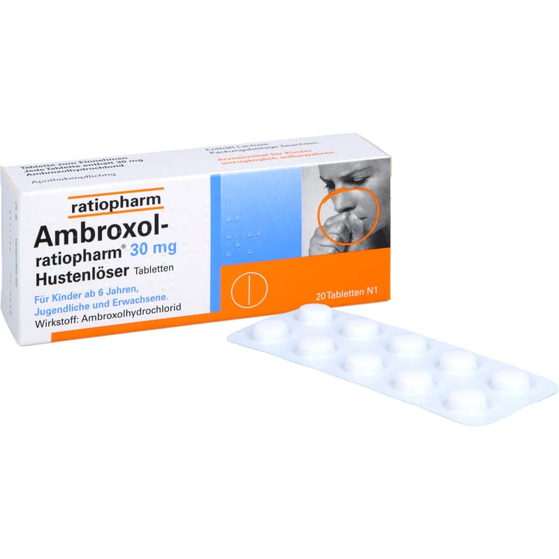 AMBROXOL-ratiopharm 30 mg Hustenlöser Tabletten