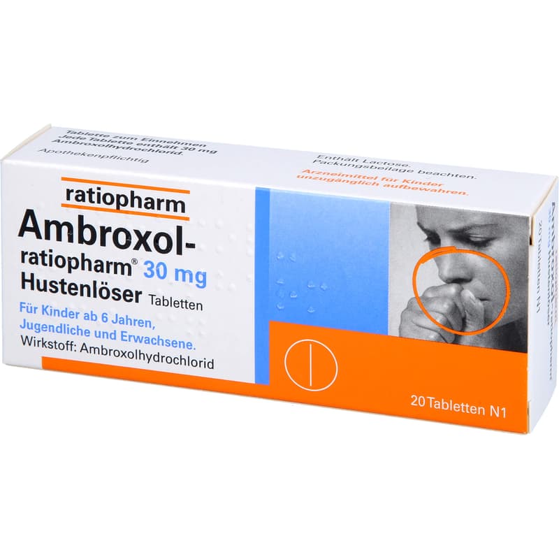 AMBROXOL-ratiopharm 30 mg Hustenlöser Tabletten
